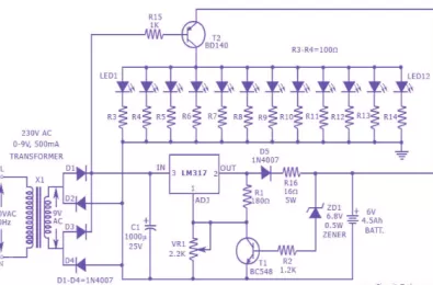 Đèn led bật tự động trong trường hơp khẩn cấp